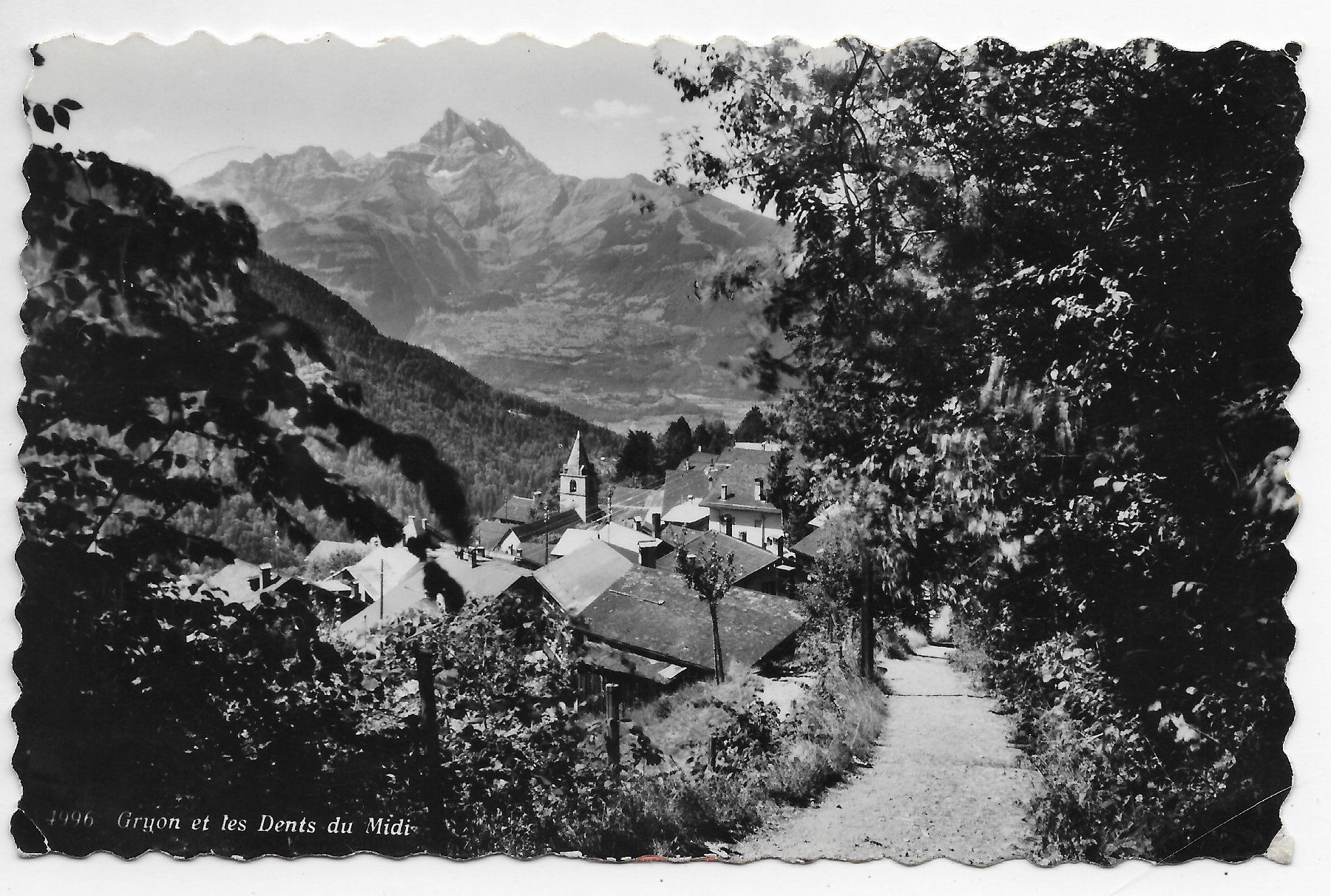 Cartoline postali: Gryon et les Dents du Midi – Usato da Hefenhofen venduto da Richsalz