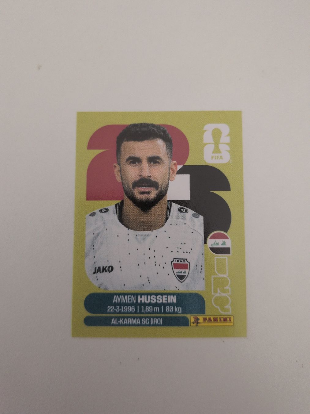 Panini Sammelbilder & Trading cards: IRQ 19 – Gebraucht aus Wermatswil von oo8