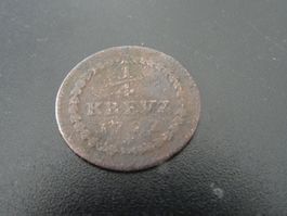 1/4 Kreuzer Pfalz 1777