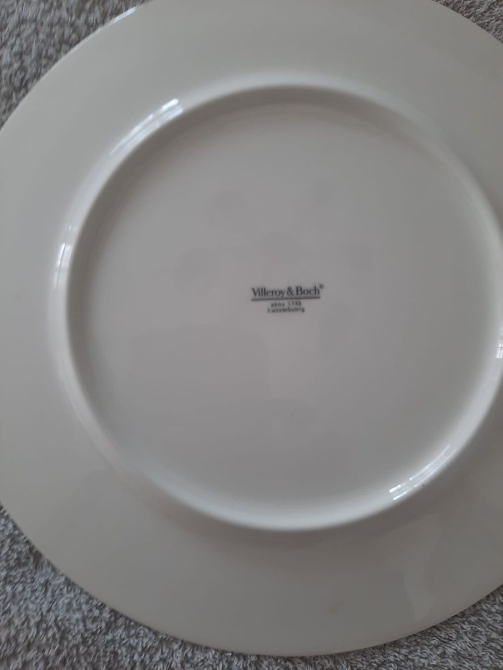 Villeroy & Boch Teller: Rolf Knie Platzteller Pferdenummer – Gebraucht aus Schindellegi von Etzelkulm 1
