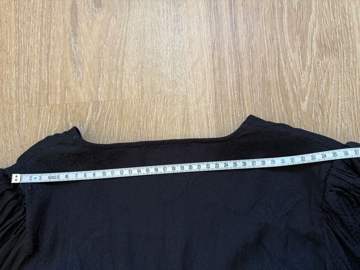 Vestiti: Robe noir imprimé léopard  Gestuz, 36/38 – Usato da Tavannes venduto da Thriftshop 2