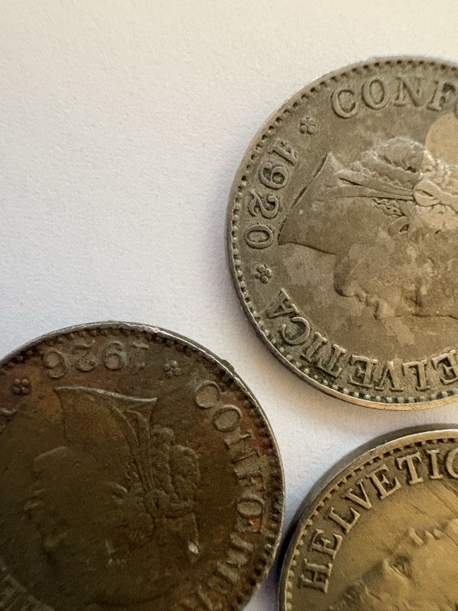 Tutti le monete: 10 Rappen 1921/ 1920/1926 – Usato da Murten venduto da Tzaugg 5