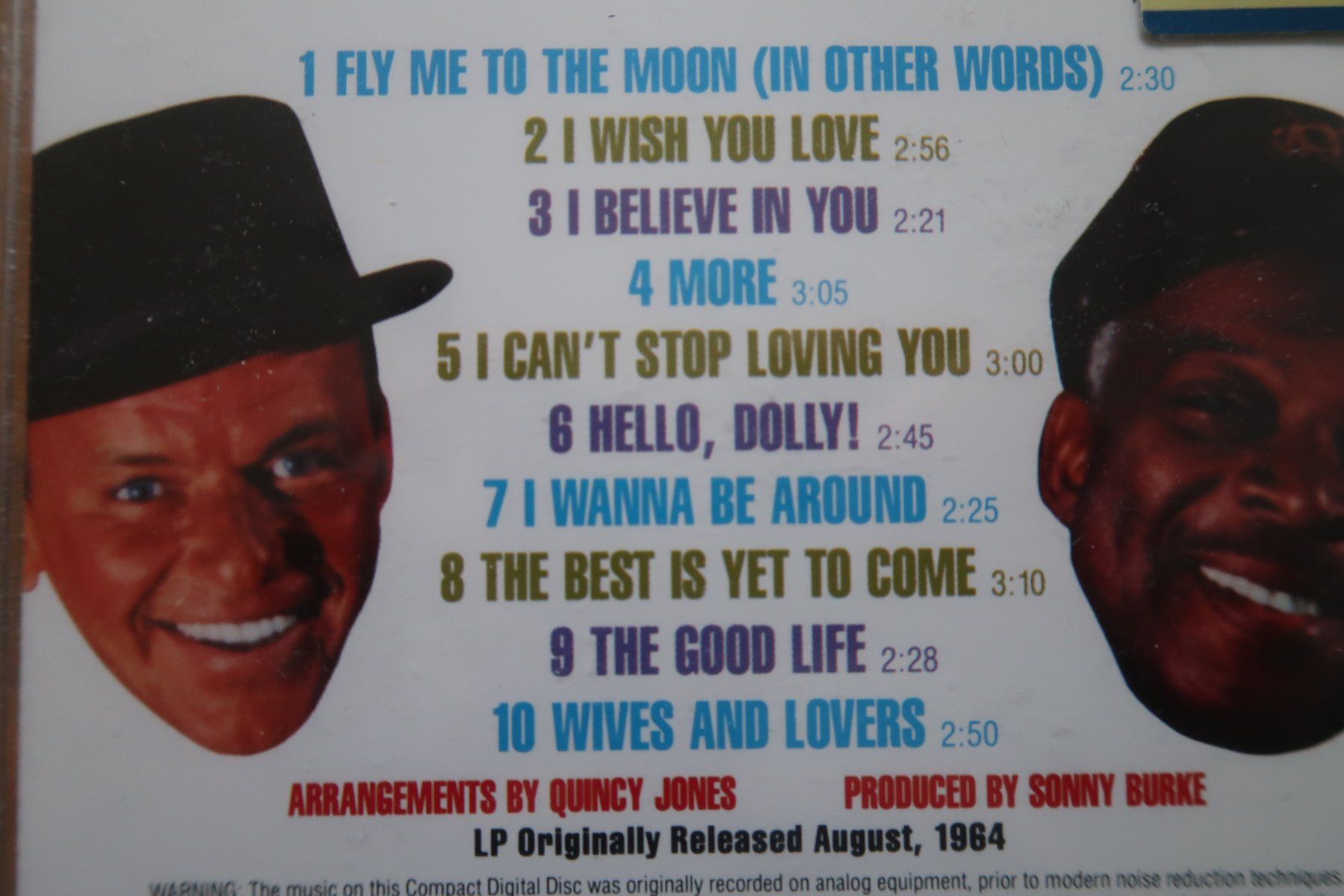 CD: FRANK SINATRA COUNT BASIE - IT MIGHT AS WELL BE SWING - CD – Usato da Basel venduto da Patiscat 2