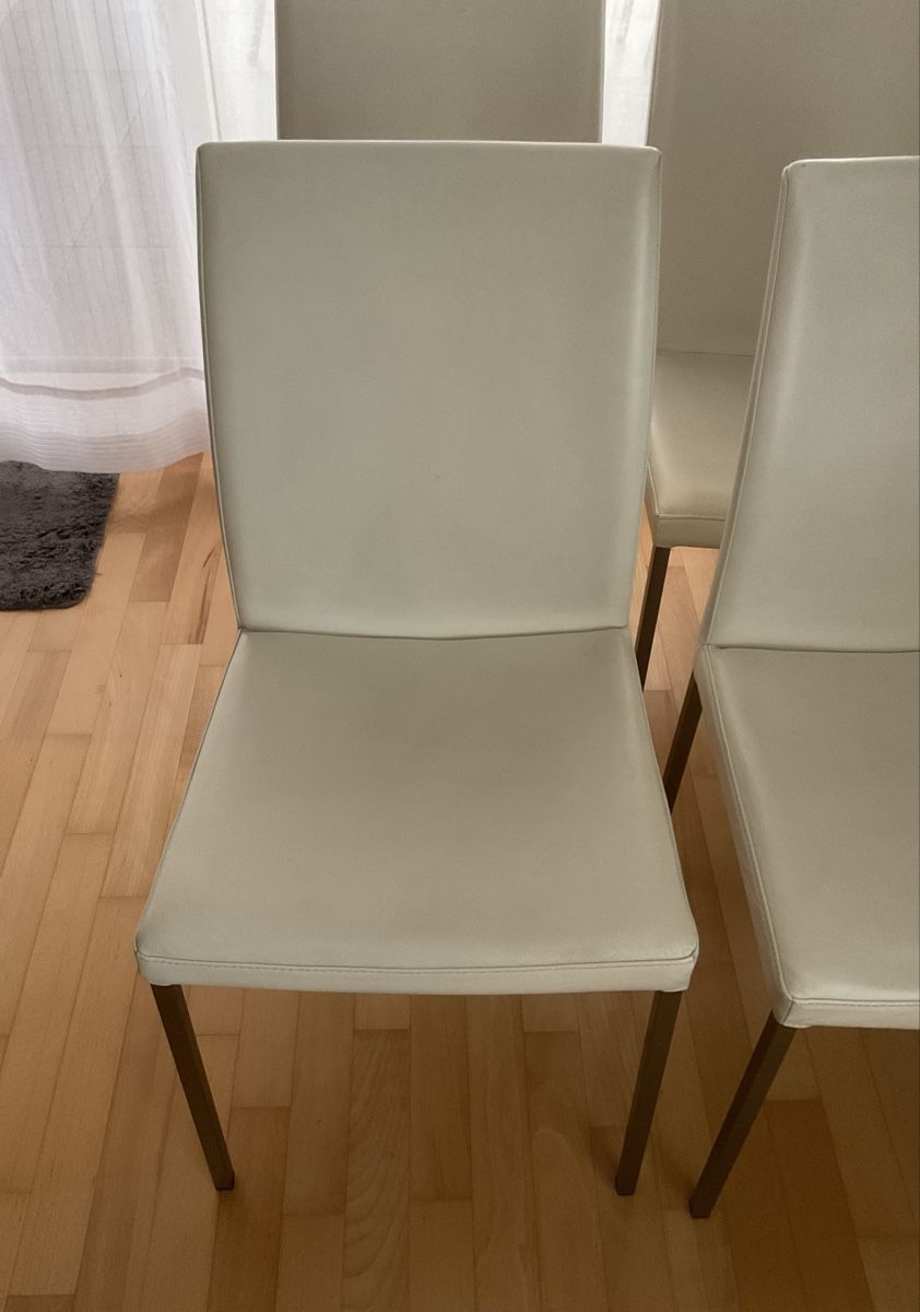 Stühle: Esszimmerstühle aus Leder – Gebraucht aus Sursee von Tinkerbell99