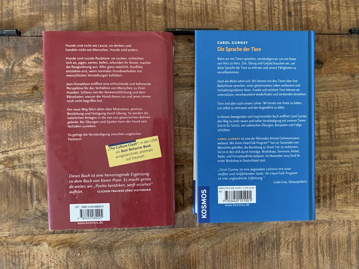 Bücher: Die Sprache der Tiere & Hunde sind anders, Verständigung – Gebraucht aus Gysenstein von HerZliCHer501 1