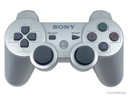 PS3 Controller Original Silber