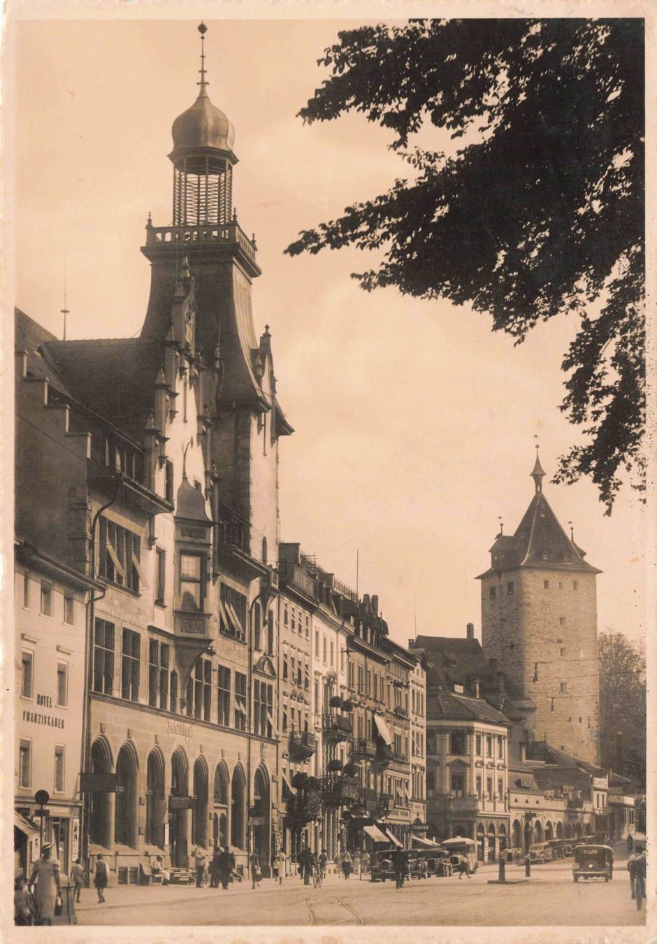 Cartoline postali: Schaffhaufen Bahnhofplatz G – Usato da Biasca venduto da Blenio71