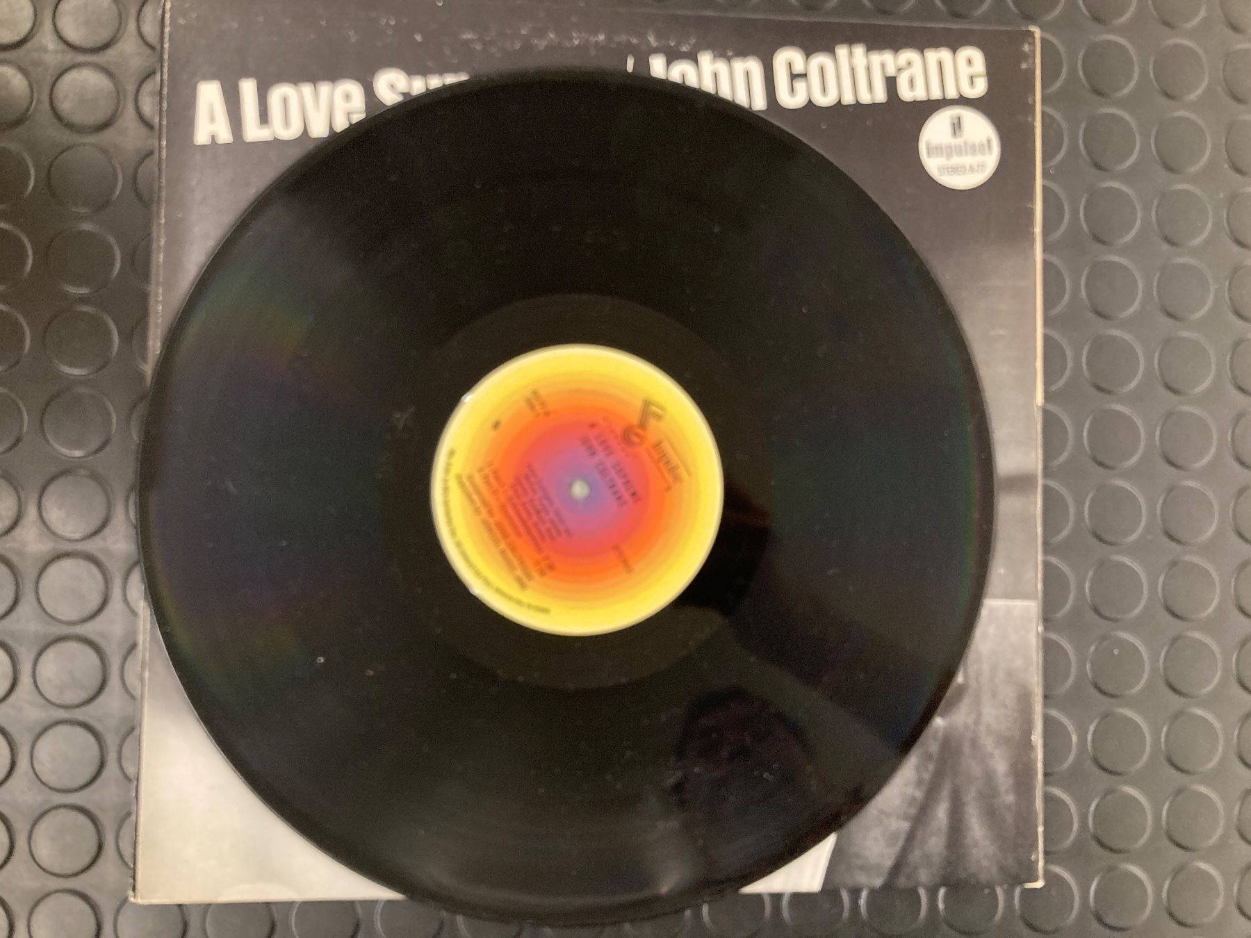 Vinyles: John Coltrane - A Love Supreme – D'occasion à Widnau par VinylDeal 3