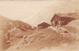 Zermatt, Bergdorf Zmutt, um 1925