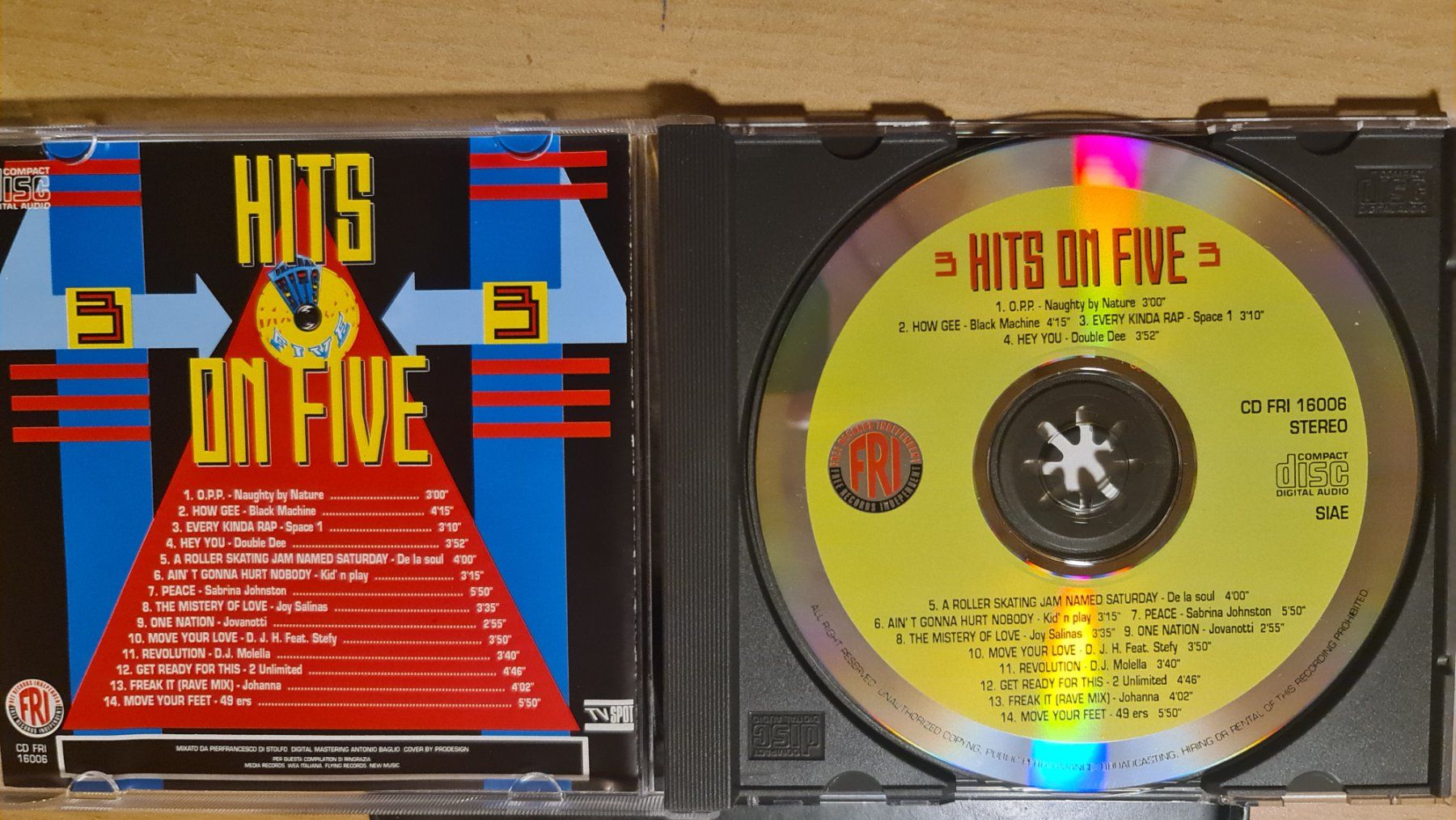 CD: Hits On Five 90er Top Zustand – Usato da Dintikon venduto da Vexi 1