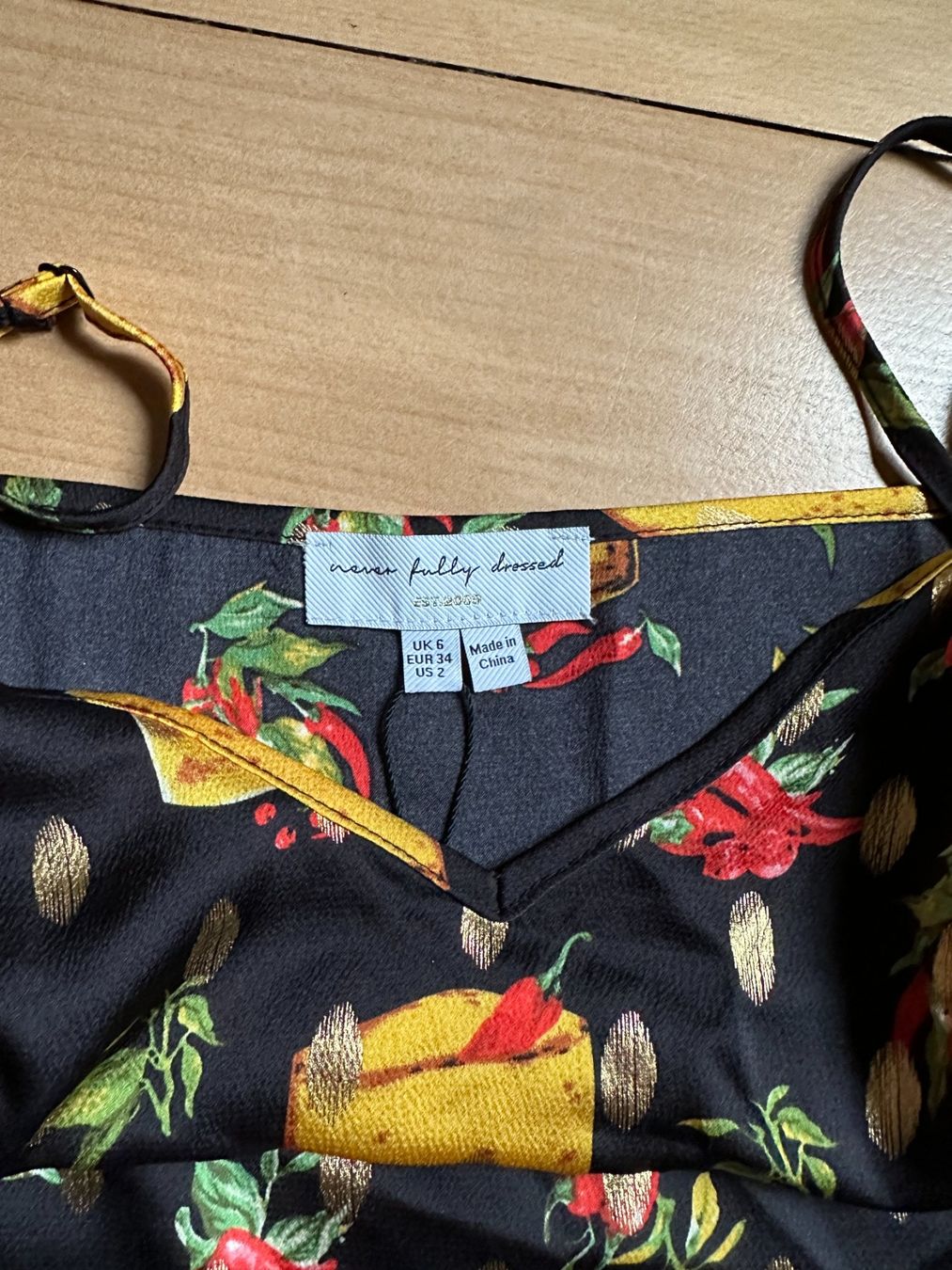 Tops: NEVER FULLY DRESSED - Top gemustert 34 (neu) – Neu und originalverpackt aus Zürich von Diazaio 3
