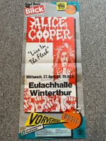 Alic Cooper Konzert Plakat 1988