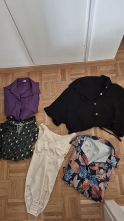 Tolles Kleiderpaket Body, Blusen S/M