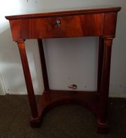 belle petite console Empire en acajou