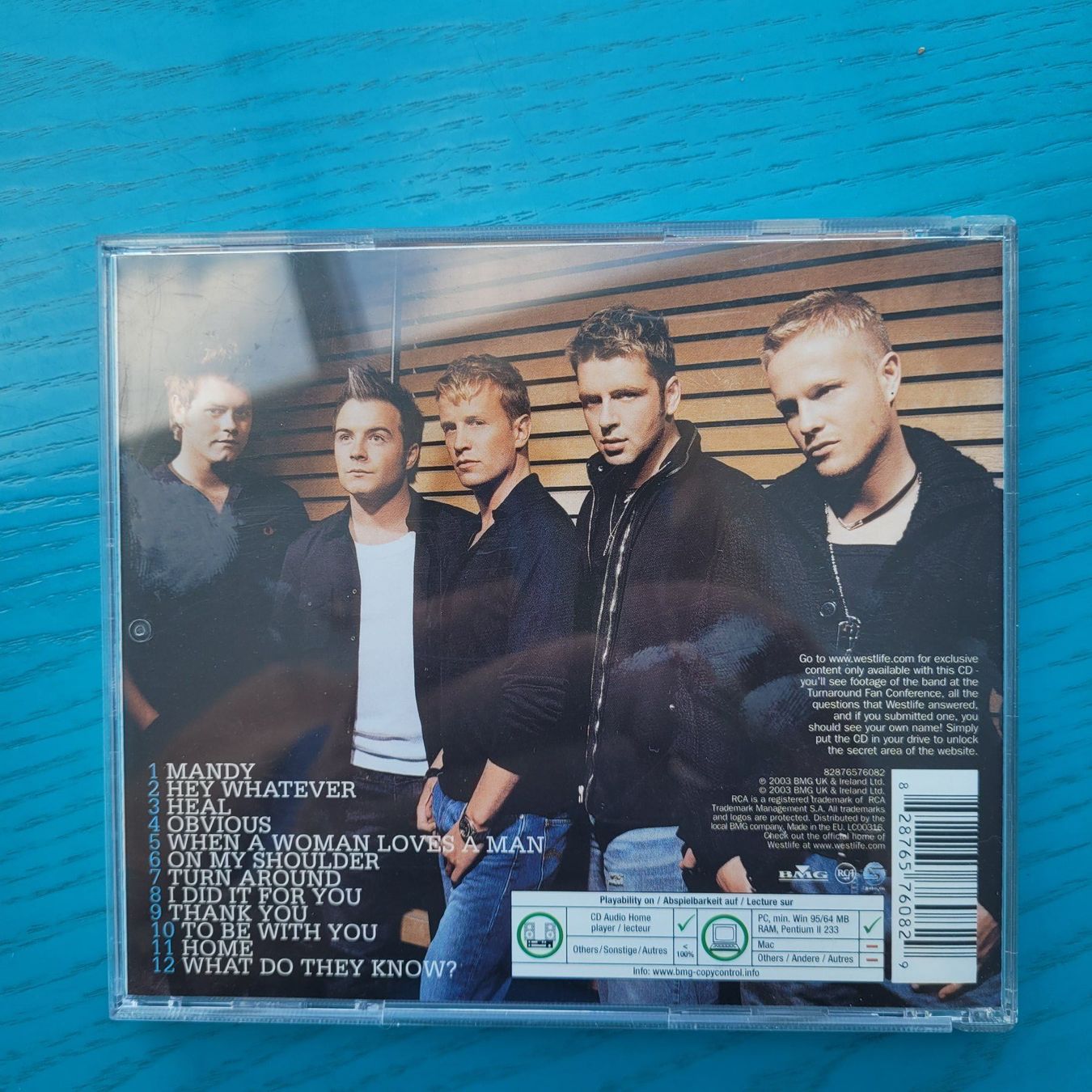 CD: Westlife- Turnaround – Usato da SCHÜBELBACH venduto da CoKaHa 1
