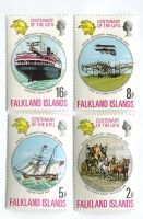 Briefmarken "Weltpostverein". Falklandinseln