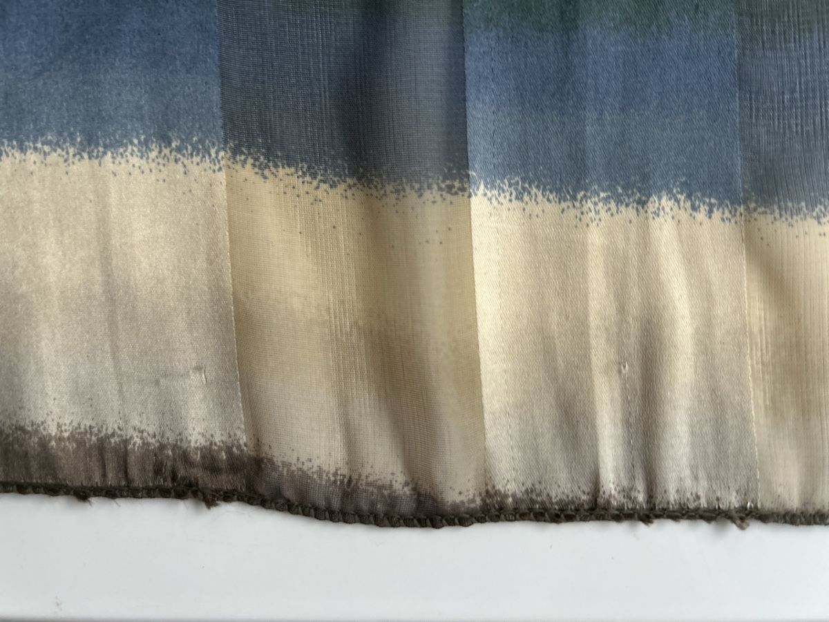 Foulard & Sciarpe: Scarf multicolored striped polyester good condition – Nuovo (secondo la descrizione) da Saland venduto da ele_vc96 2