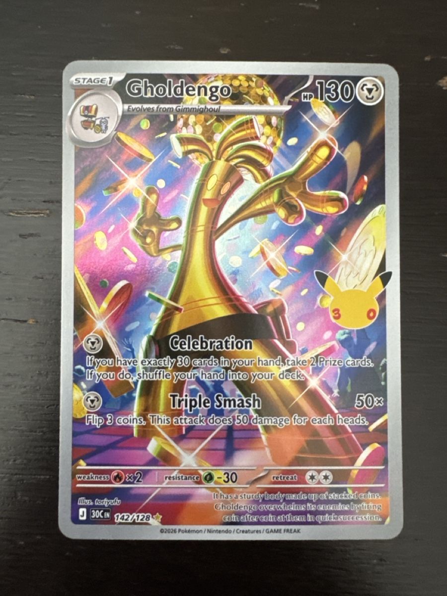 Pokémon Carte collezionabili: Gholdengo 142/128 EN – Nuovo (secondo la descrizione) da Erlenbach ZH venduto da CAUGHTTHEMALL