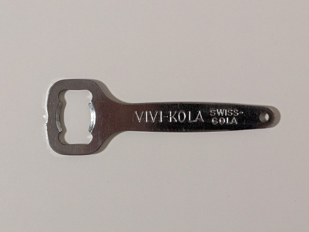 VIVI-KOLA SwissCola Orangina Eglisau Flaschenöffner, vintage (Gebraucht ...