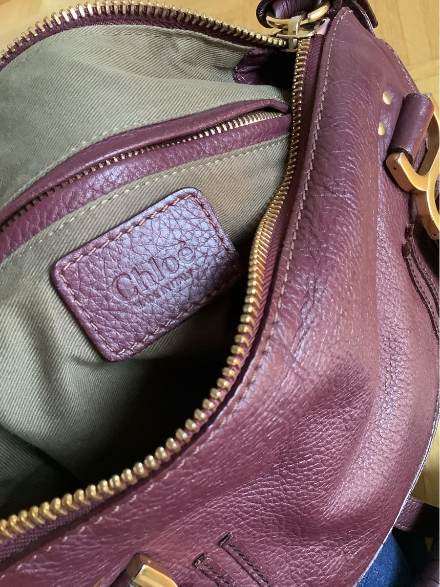 Chloé Taschen für Damen: Chloé Marcie Medium genarbtes Leder mit Umhängebändel – Gebraucht aus Stäfa von loveforeverlove 2