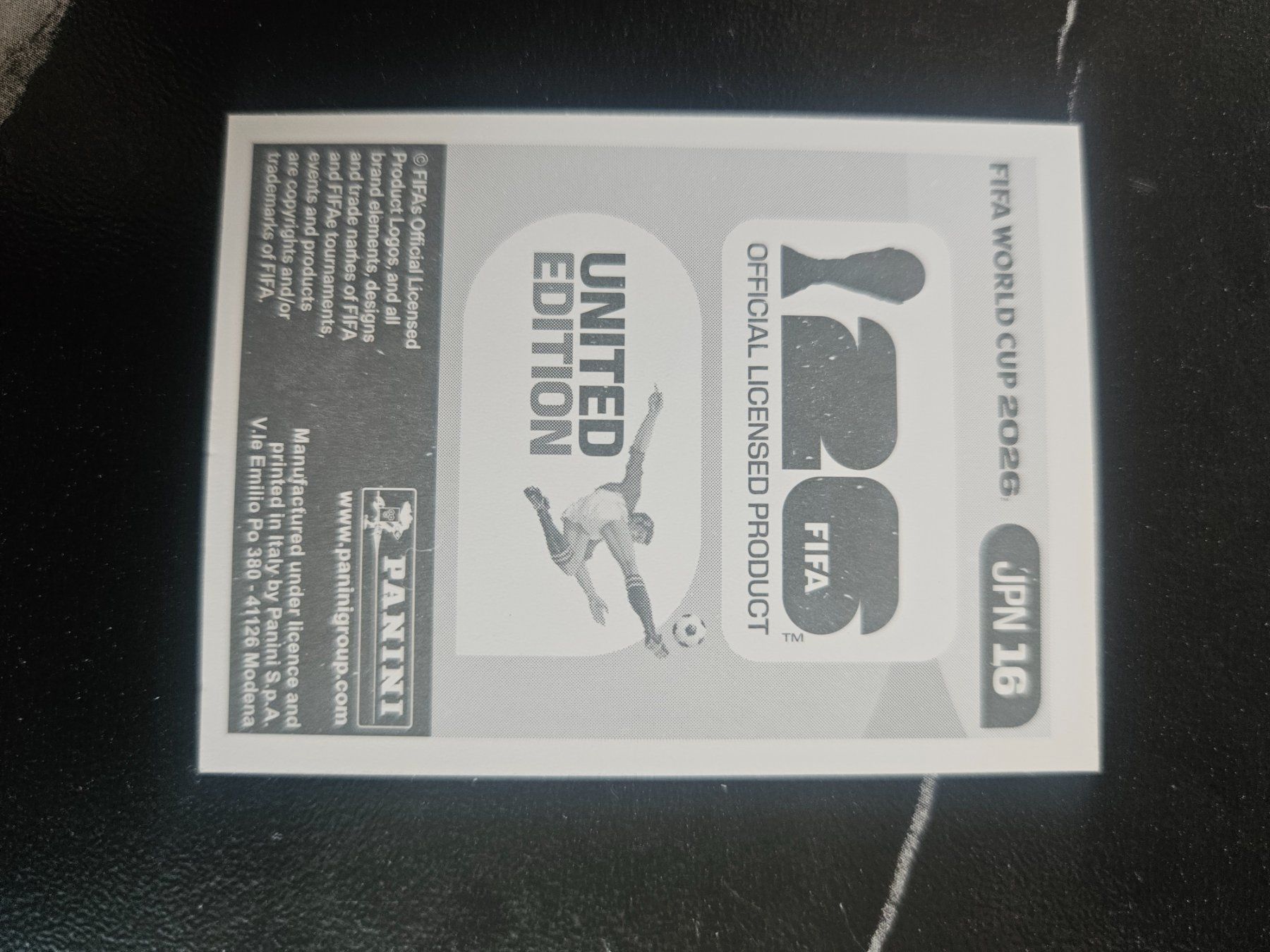 Panini Carte collezionabili: JPN 16 – Usato da Würenlingen venduto da Dinli 1