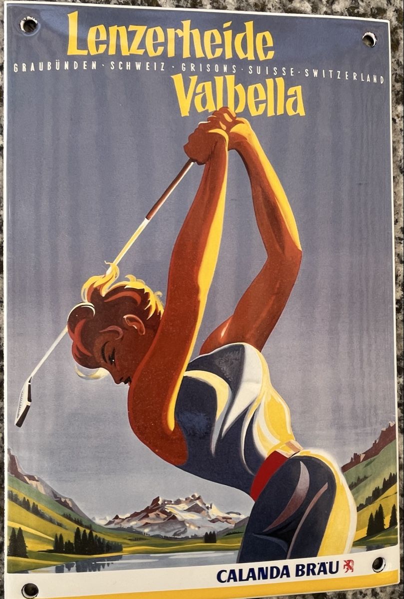 Insegne: Schild Lenzerheide Valbella – Usato da Mönchaltorf venduto da VaSo56