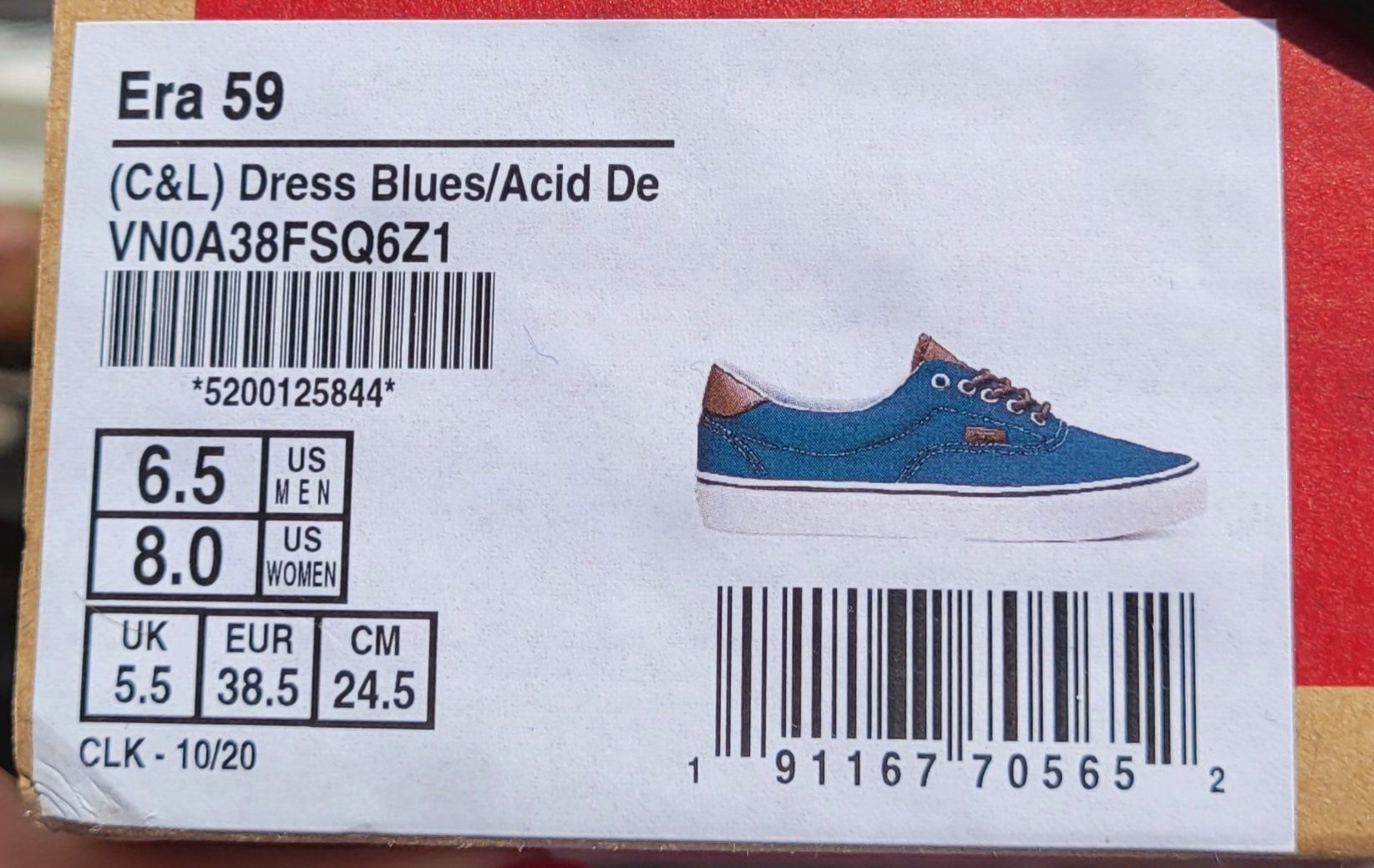 Vans Scarpe da donna: VANS ERA 59 SCHUHE NEU Gr. 38.5 – Nuovo e nell'imballaggio originale da Füllinsdorf venduto da Sunnebliemli7 7