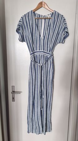 Hosenanzug casual aus Leine 36