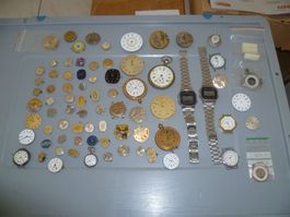 UHRENWERK LOT OMEGA TISSOT ETERNA ECT.