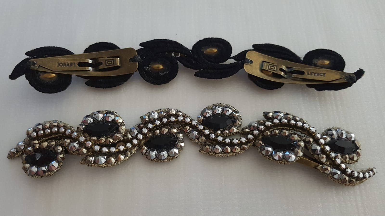 Accessori per capelli: Haarspange mit Swarovski Steinen 17cm. – Nuovo (secondo la descrizione) da Zürich venduto da 280_yc86 3