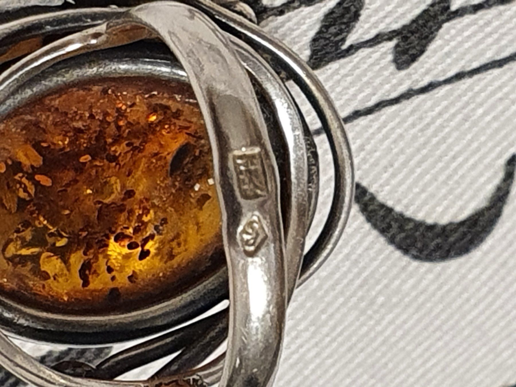 Anelli: Meister-Ring - Älterer Bernstein-Ring in – Usato da Wohlen AG venduto da palmsprings 9