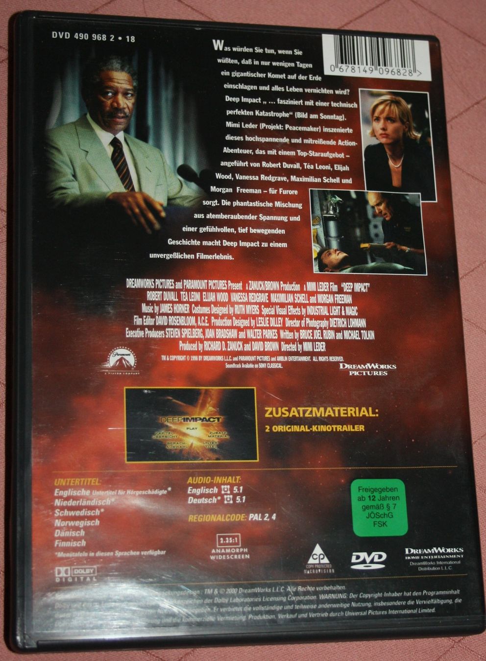 Tutti i DVDs: DVD Deep Impact (39) – Nuovo (secondo la descrizione) da Flüelen venduto da Rosegarden 1
