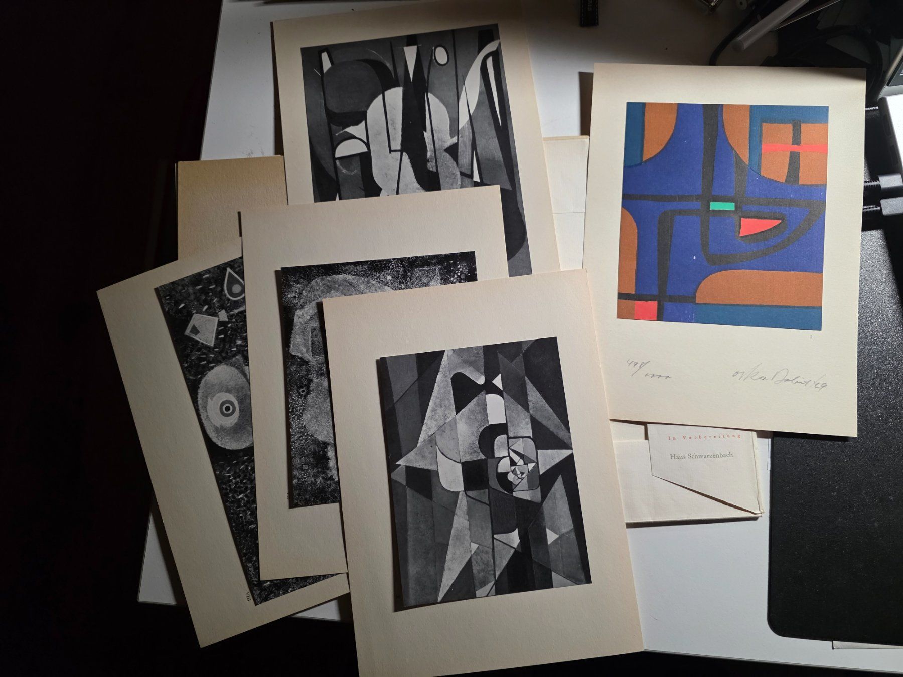 Libri: Oskar Dalvit Kunst Mappe mit Original Litho signiert – Usato da Walterswil BE venduto da Lonitti 4