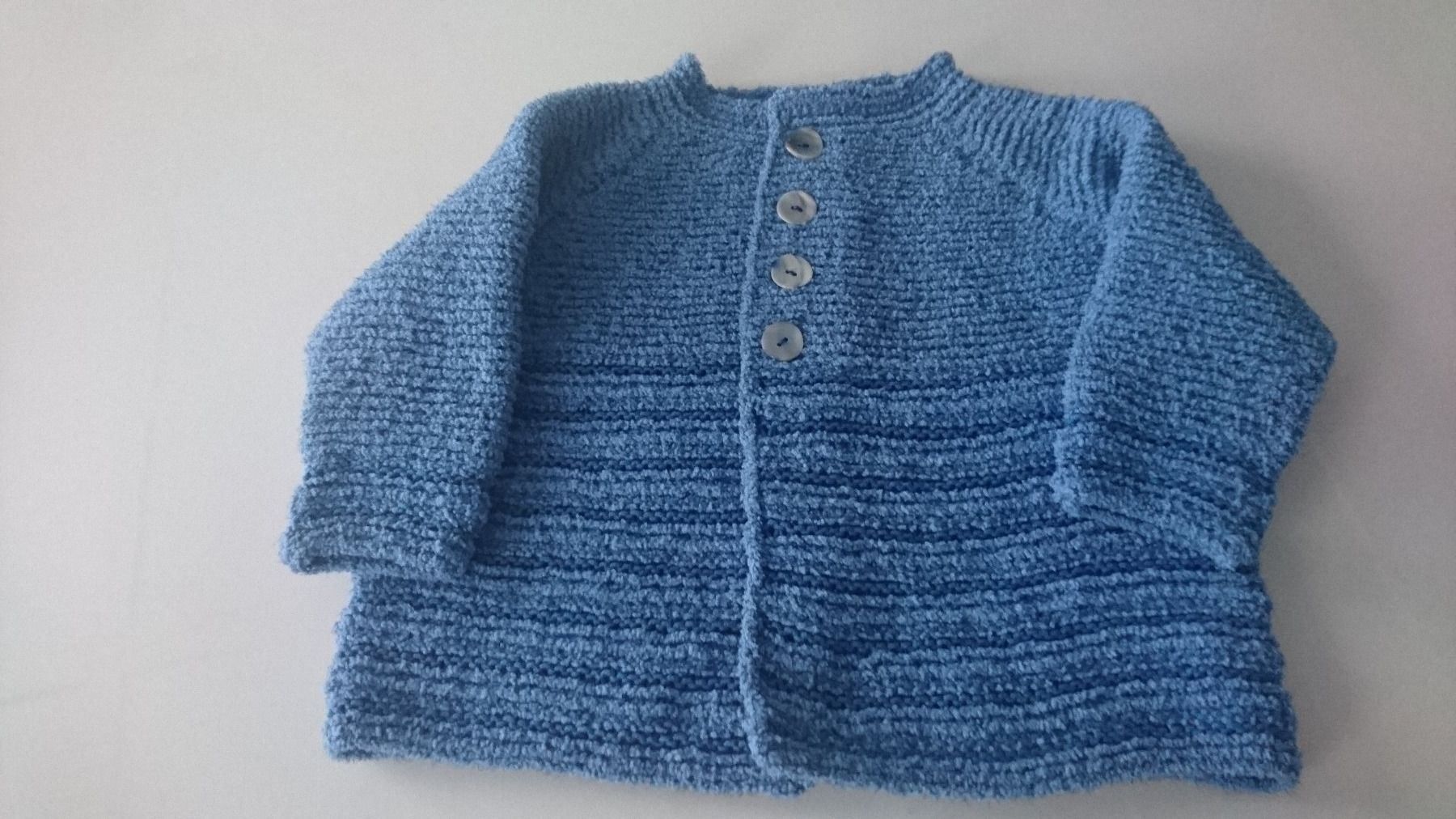 Giacche & Cappotti: Jäckli handgestrickt Gr.siehe Angaben – Nuovo (secondo la descrizione) da Degersheim venduto da 191maschina46