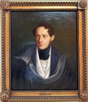 Gemälde Biedermeier  "Henri Félix Emmanuel Philippot" 1836