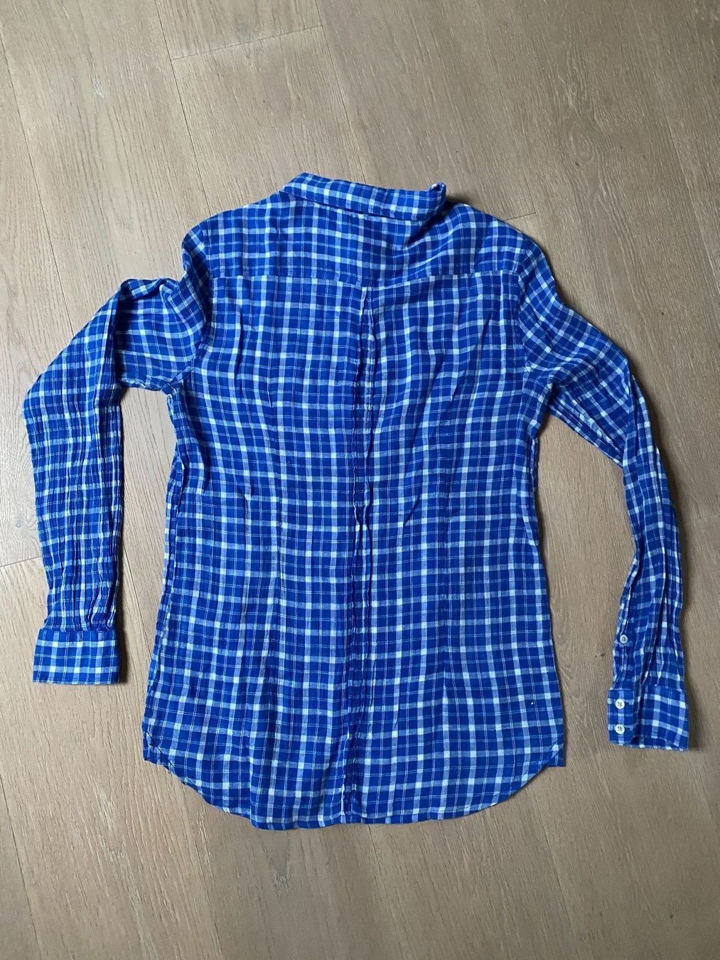 Blusen: Coole blau karierte InWear Bluse Grösse 36 – Gebraucht aus Winkel von Flyhy2020 2