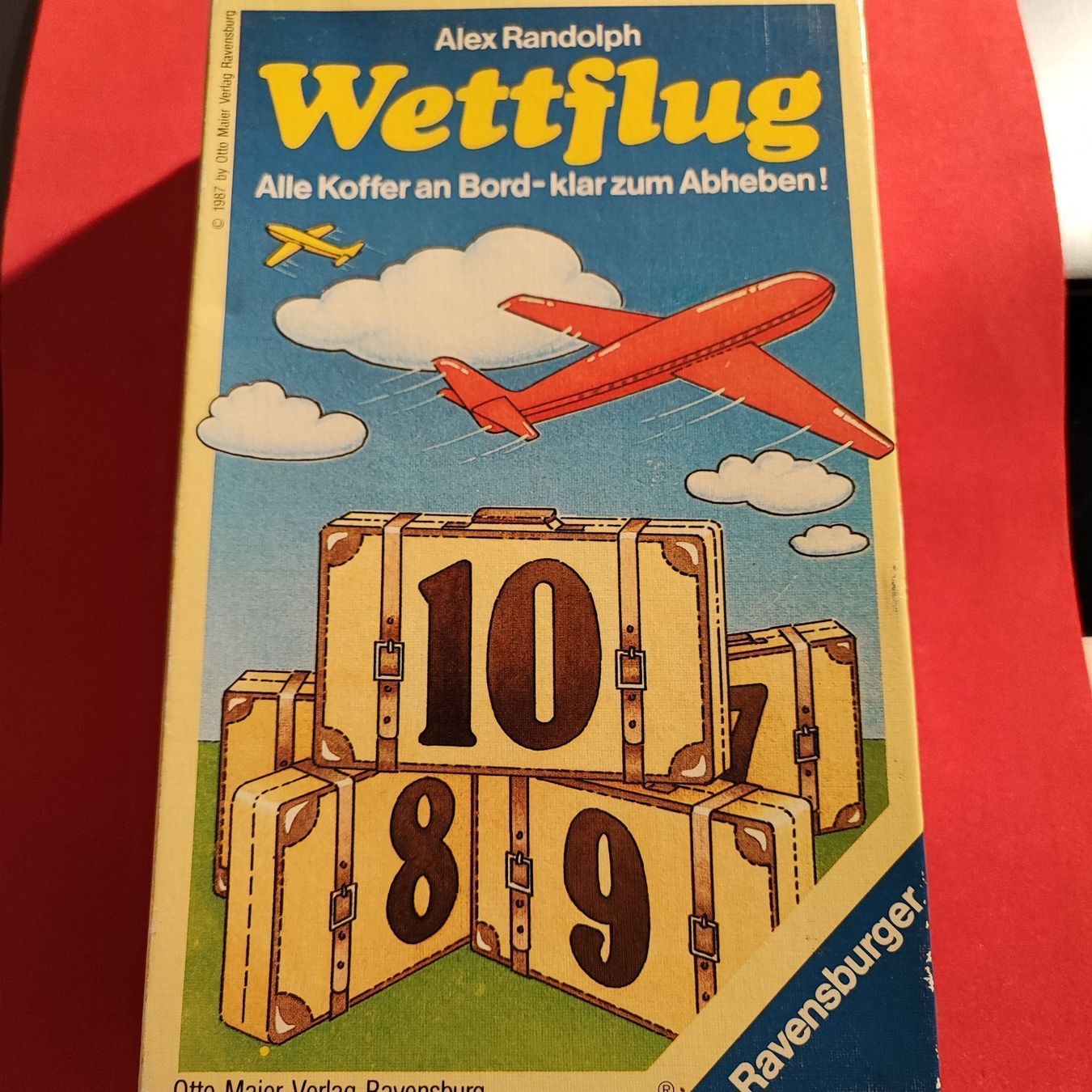 Ravensburger Giochi: Wettflug - Spiel - (1987) – Usato da Dübendorf venduto da kb86_MOVIE