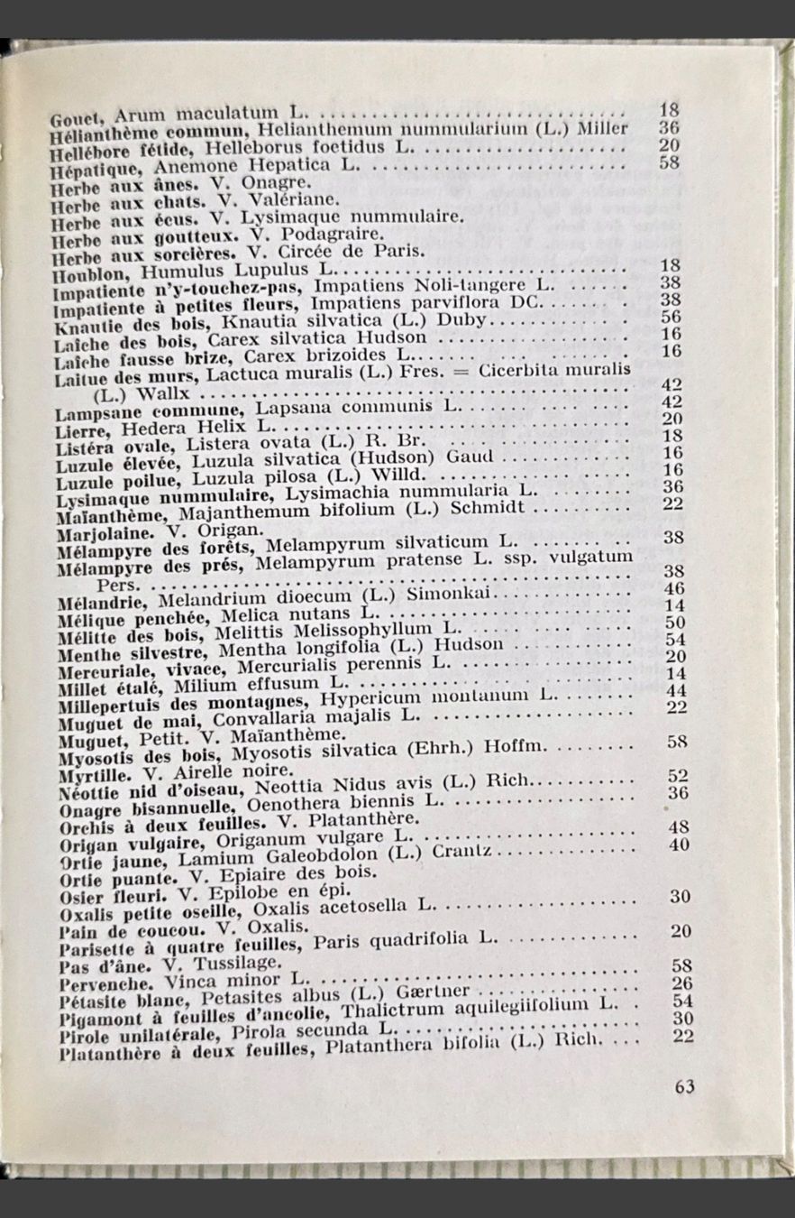 Libri: Fleurs des bois, Petits Atlas Payot – Usato da Fleurier venduto da jea_j77g 6