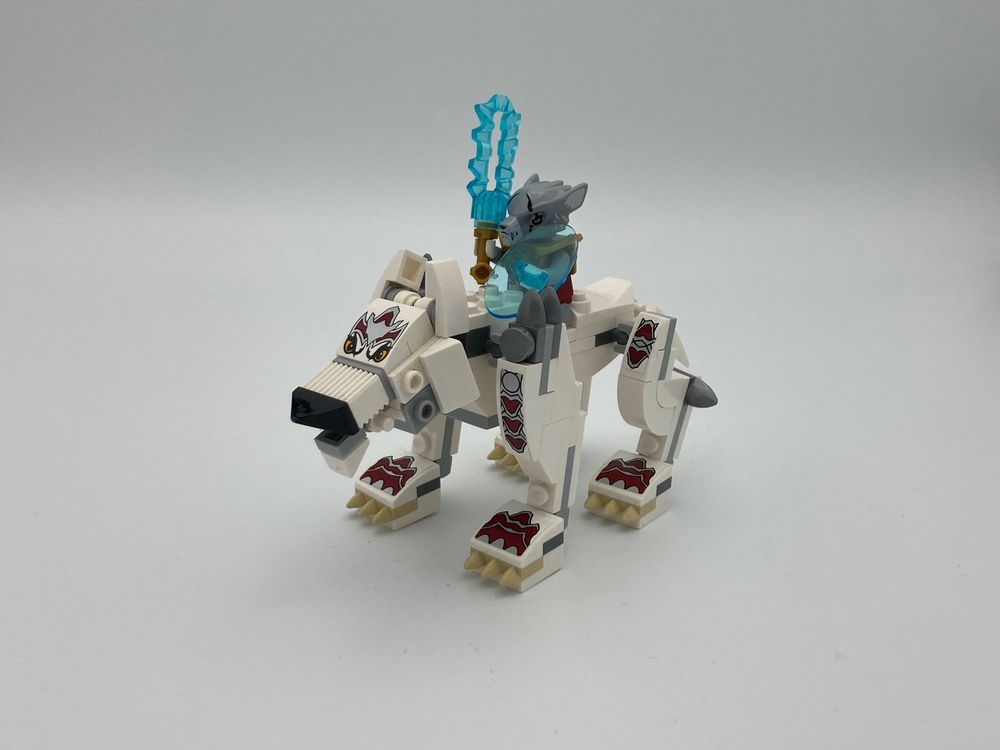 Lego Jouets: Lego Chima 4 berittene Tiere(Wolf, Gorilla, Adler, Krokodil) – D'occasion à Obersteckholz par Uhren_Haendler 1