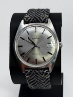 Omega Genéve Herren Uhr Silber Datum Handaufzug guter Zustan