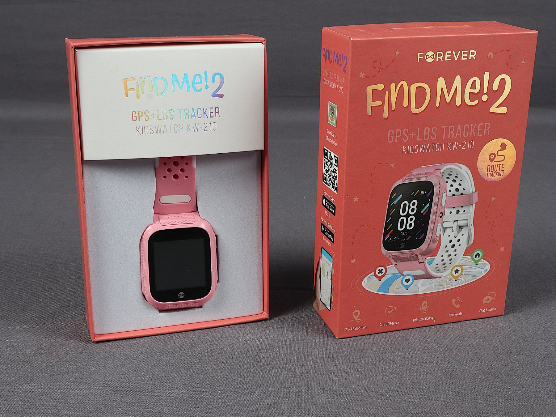 Smartwatch: FOREVER Find me! 2, GPS+LBS Tracker, Kinderuhr – Neuf (Voir description) à Steinen par Restwert_Steinen 9