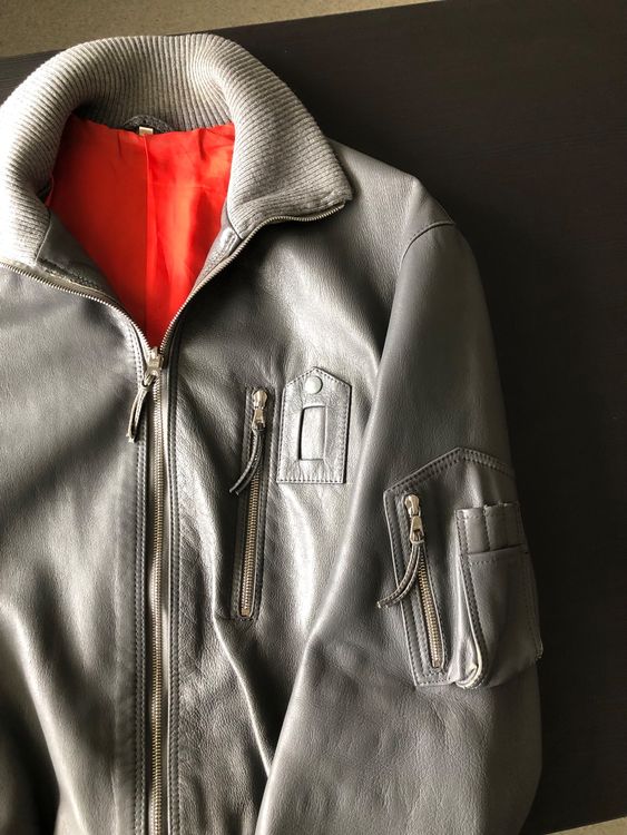 Bw Pilotenjacke Lederjacke Deutsche Luftwaffe Leather Bundeswehr
