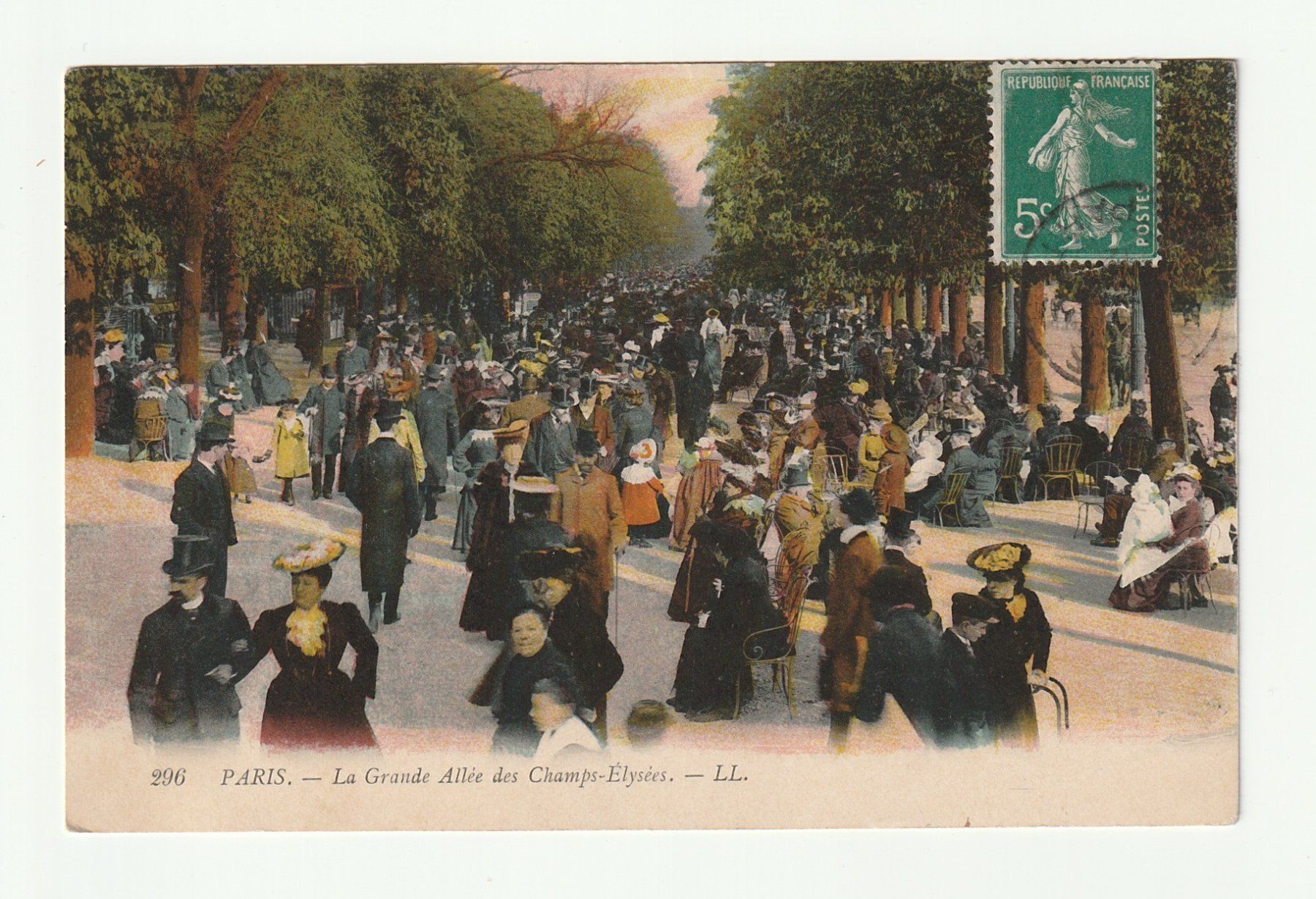 Cartes postales: Alte Ansichtskarte Paris Champs-Élysées Frankiert – D'occasion à St. Gallen par Ricardo_Deals