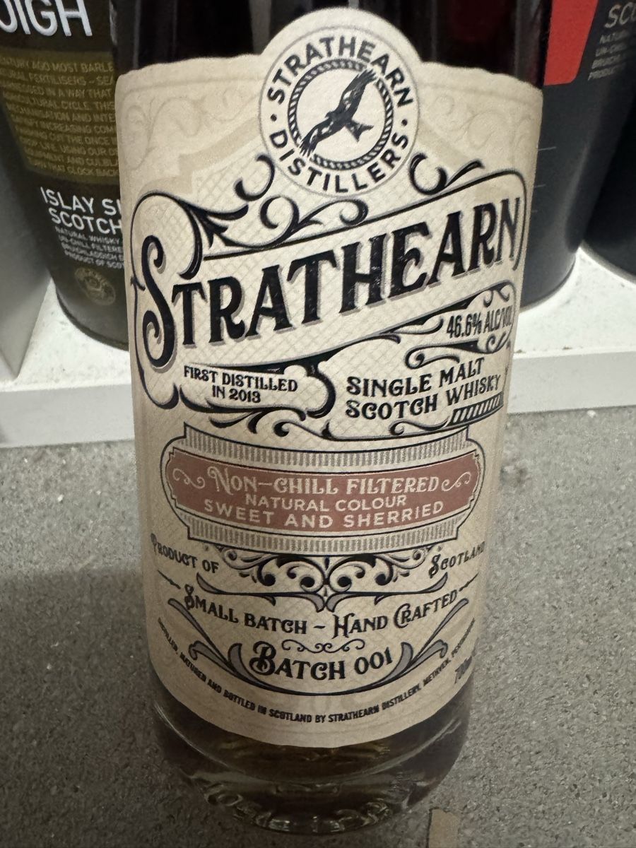Spirituosen: Strathdearn Single Malt Batch 001 ERSTABFÜLLUNG – Neu und originalverpackt aus Hergiswil NW von wert721 1