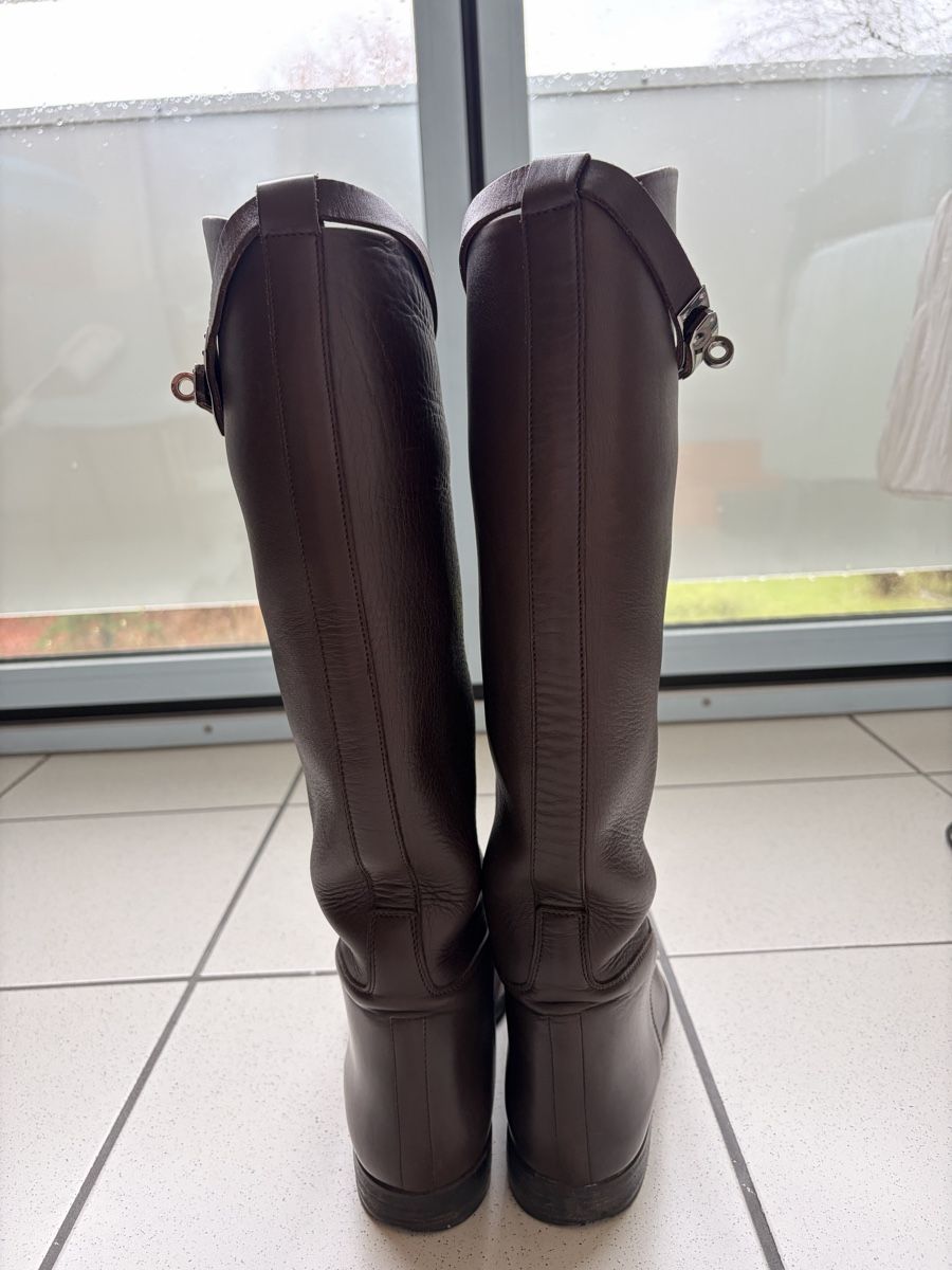 Hermès Damenschuhe: Hermes Jumping brown boots 38 – Gebraucht aus Zürich von nat_k 2