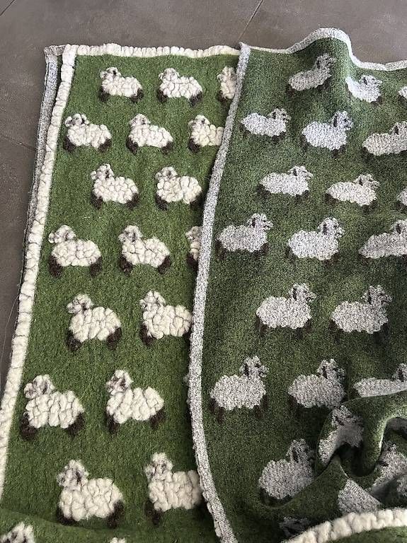 Coperte: Schafwolle Babydecke Kinderdecke Schafe – Usato da Winterthur venduto da mcMaemi 1