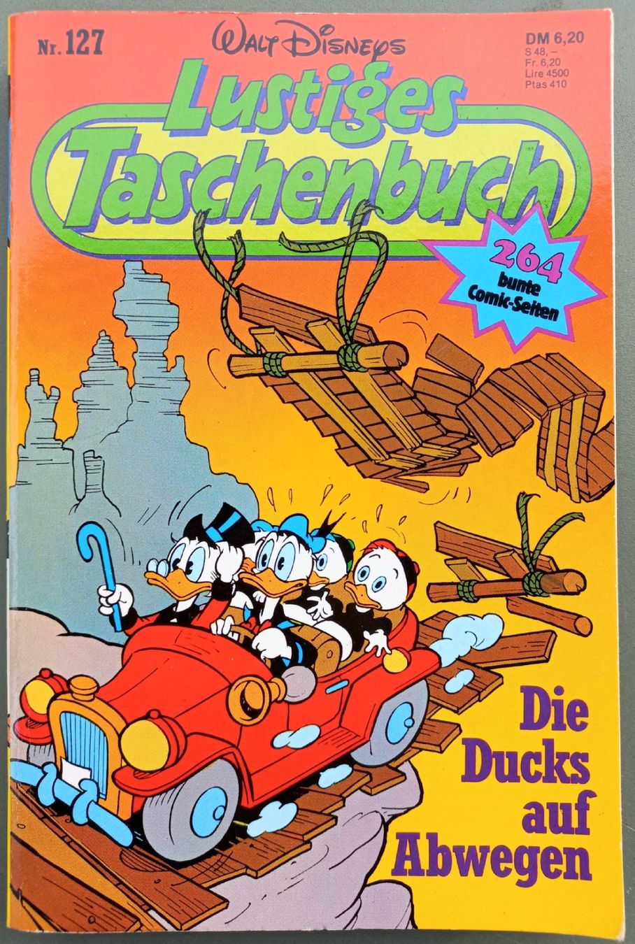 Fumetti: Comic - LTB 127 - Die Ducks auf Abwegen – Usato da Niederuzwil venduto da lubimaja