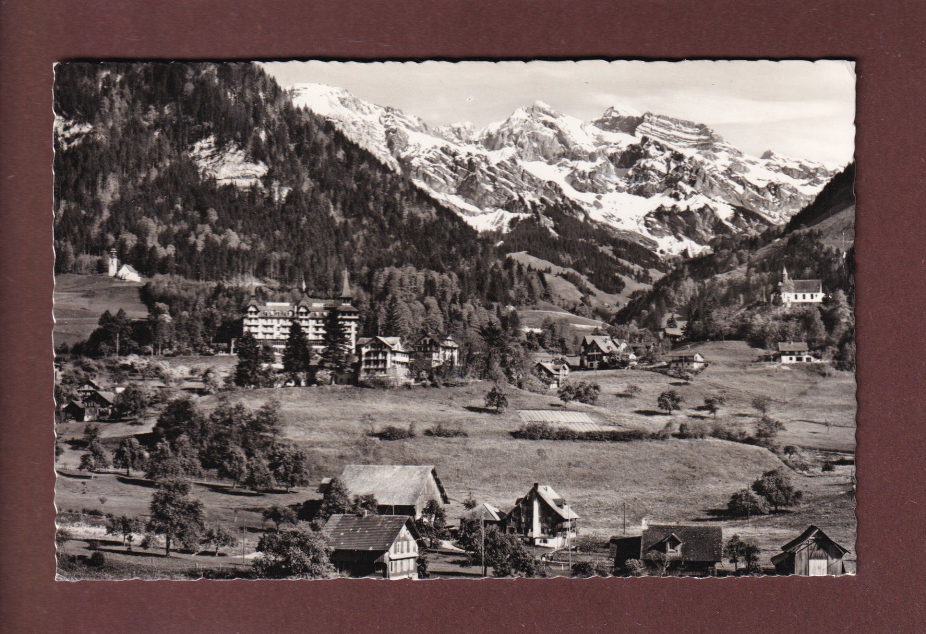 Cartoline postali: FLÜELI-RANFT - Widderfeld - 1965 – Usato da Pully venduto da nicecards