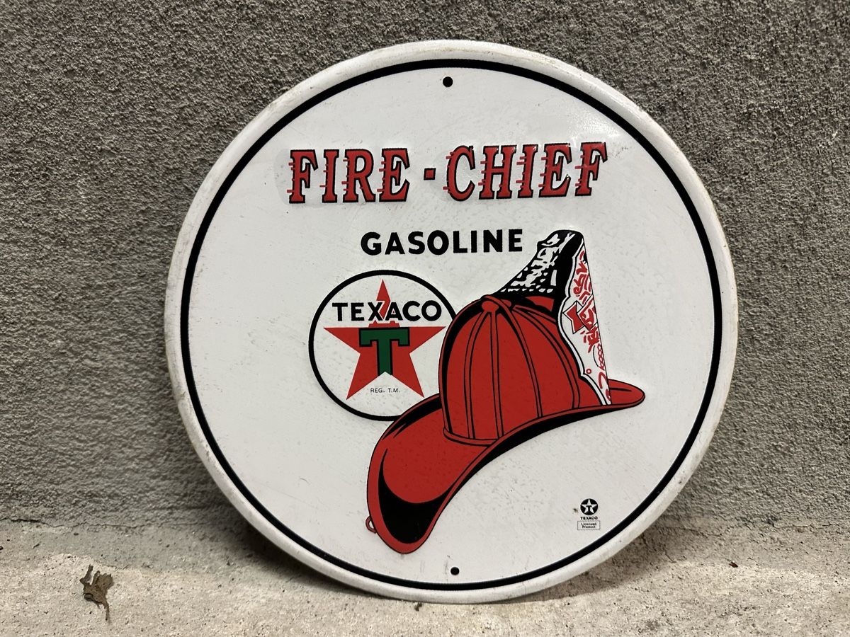 Insegne: Fire chief Texaco gasoline  – Usato da Reinach AG venduto da rares75