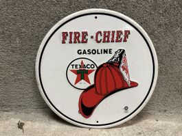 Fire chief Texaco gasoline 
